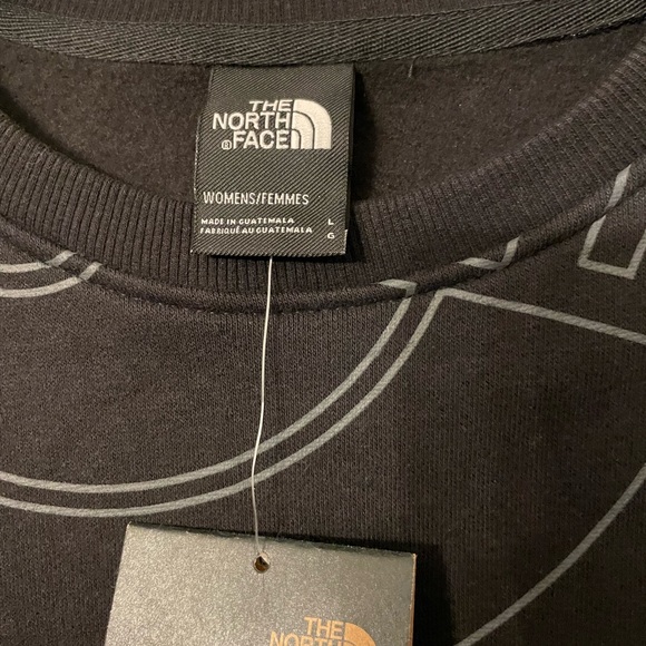 NWT The North Face Wonen’s Graphic Crew Sweatshirt - Picture 3 of 3